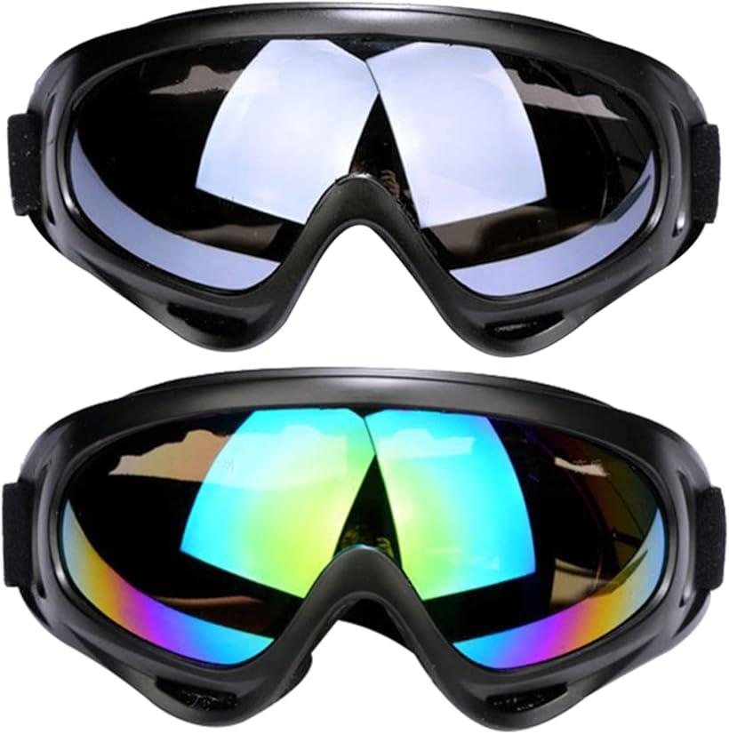 Accessories - スキーゴーグル スノボゴーグル 紫外線カット 耐衝撃 球面レンズ 広視野 スノーボード曇り止め 男女兼用