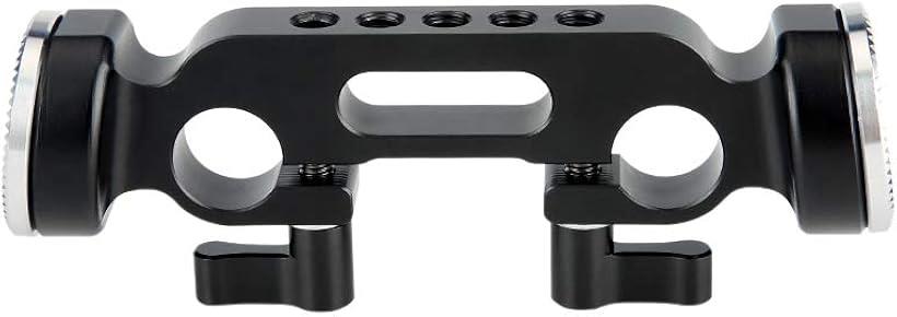 商品コード2b83nn414s商品名互換品 15mmダブルホールロッドクランプ ARRI標準ロゼットアマント付き 汎用 レールショルダーサポートシステムに対応 DSLR装備 DSLR Rigs DSLRリグ-254ブランドNICEYRIGカ...