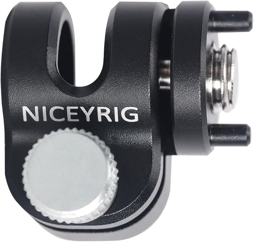 互換品Niceyrig 15mmロッドクランプ シングルロッドホルダークランプ 1/4''-20 3/8...