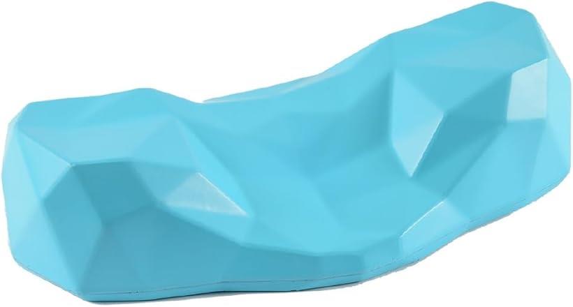 C-Rest Pillow たった10分 . 首や肩を寝ながら自宅でケア (ブルー, 1個 (x 1))
