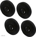 面ファスナー 結束バンド 繰り返し 再利用 幅12mmx20m 5mx4個セット(black, ブラック)