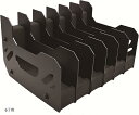 ハンドガン収納ラック ディスプレイスタンド 軽量 EVA素材 拳銃キャビネット(ブラック(6丁用))