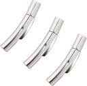 約6個 3mm穴径 30mm コラム 304ステンレス クラスプ バヨネット式 プレス式(穴径2mm)