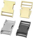 バックル 3色セット 20mm 42mm ベルトバックル ハンドメイド ブレスレット 留め具(3色セット)