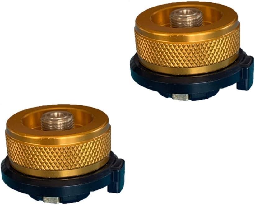 アダプター 変換プラグ ガス変換アダプター cb缶 ガスボンベ キャンプ用品 バーベキュー アウトドア 2個