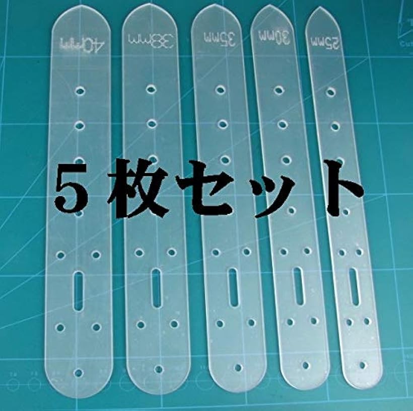 【楽天ランキング1位入賞】レザークラフト テンプレート 工具 道具 ベルトテンプレ...