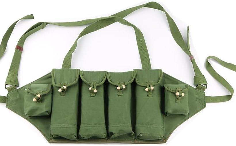 サバゲー チェストリグ マガジンポーチ タクティカルベスト 軽量 ライト サバイバルゲーム