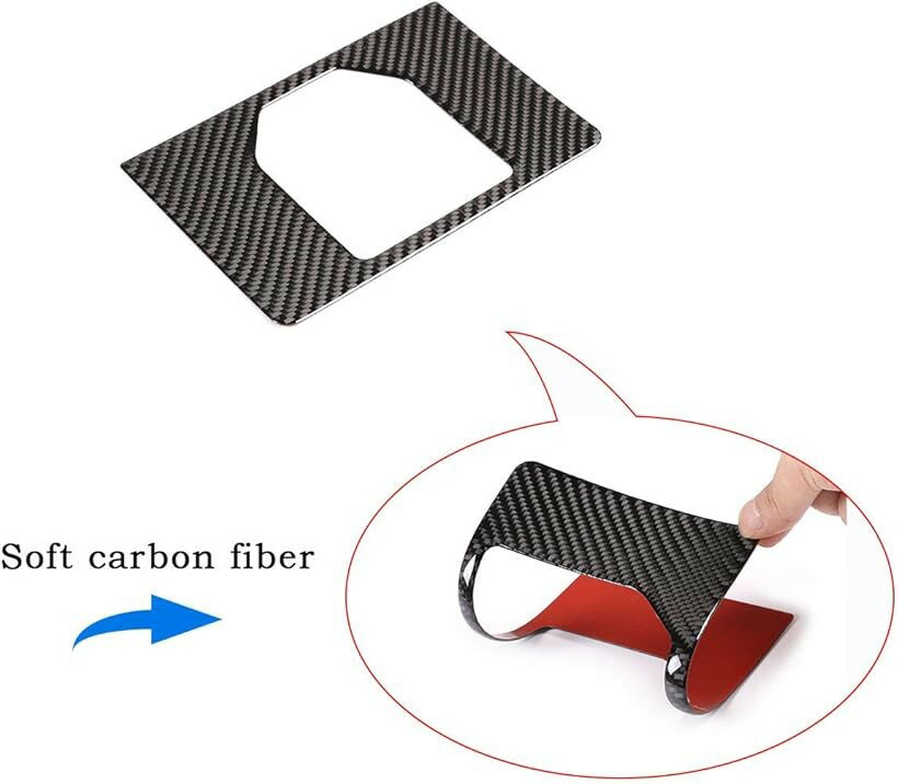 社外品 カーアクセサリー カーボンファイバー ギアシフトパネル レンジローバーイヴォーク2019 2020