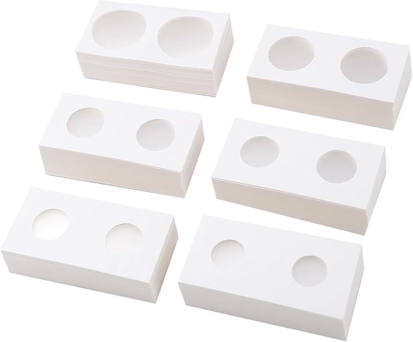 コインホルダー 紙 ケース 40mm コインケース 6サイズ 合計600枚セット コンパクト 記念硬貨 コイン保存用