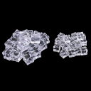 氷ディスプレイ 氷フェイク アイス 角氷 食品 サンプル 小道具 撮影 2cm 3cm 40pcs(3)