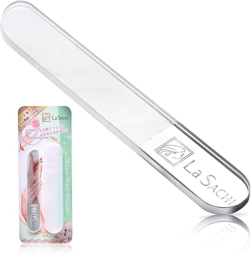 ナノ技術が生んだ全く新しい 爪やすり ガラス製 爪磨き ネイルケア ネイルシャイナ― つめみがき つめやすり