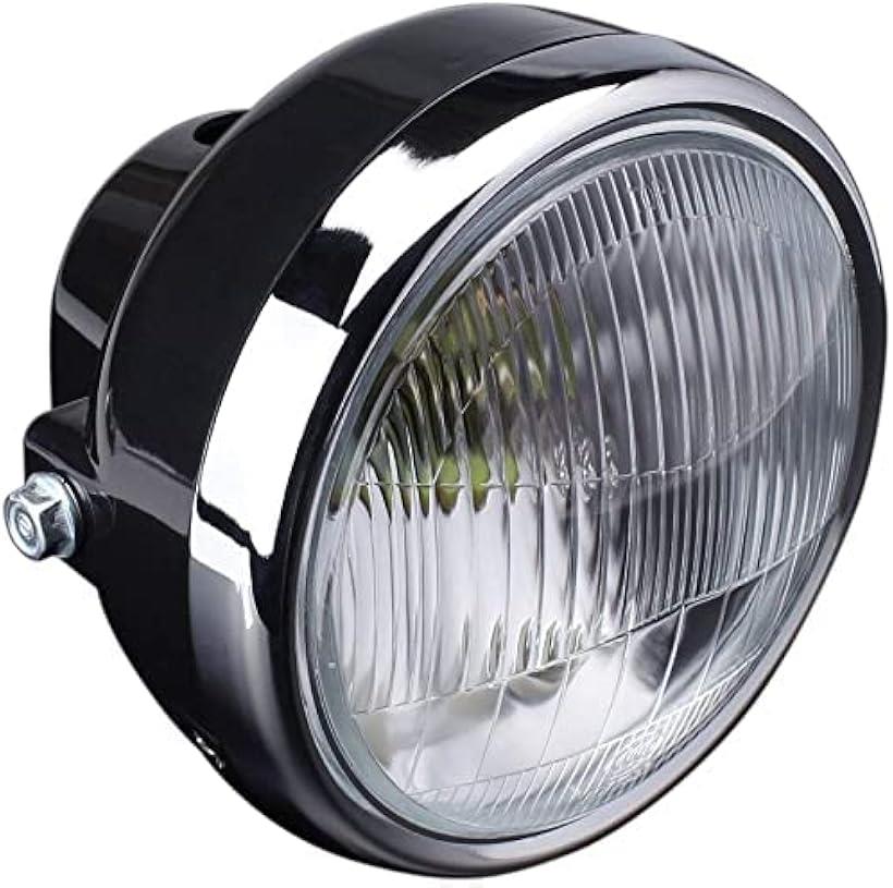 【楽天ランキング1位入賞】ミニ ヘッドライト レンズ径 130mm 12V 35/35W 取付幅 155mm ポジションランプ付き エイプ モンキー 4ミニ