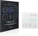 FPS照準シール エイムアップステッカー ターゲットシール 常時照準 エイムドット 糊不使用 繰り返し使える TPS FPS用 エイムシール 9種3色セット PS4/PS5/Switch/PC用