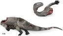 恐竜 フィギュア リアル 模型 ジュラ紀 30cm級 爬虫類 迫力 肉食 子供玩具 プレゼント ディスプレイ(グレー)