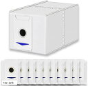 エコバックス 紙パック T30 OMNI 10枚 DEEBOT ロボット掃除機 OMNI/T30 PRO Max 交換用 消耗品 交換アクセサリ ECOVACS ダストボックス交換用エコ紙パック 10枚セット