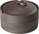 蓋付き 百福跳刀 モダン 陶器 灰皿 灰皿跳刀
