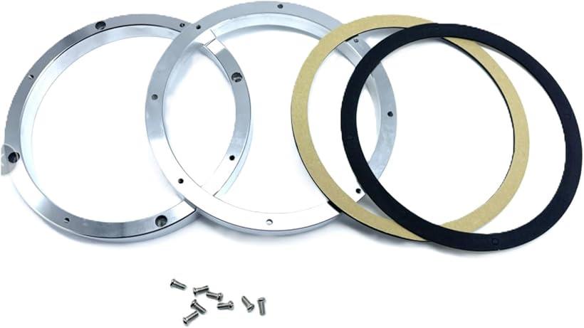 【楽天ランキング1位入賞】互換品インナーバッフル ボード 6.5インチ 17cm アルミ製 汎用 ドア スピー..