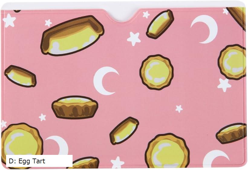 RFID スキミング防止 カードホルダー カードケース 海外旅行に便利 ICカードをプロテクト 防犯対策 スペイン人デザイナーのおしゃれな旅行用品 Egg Tart(D: Egg Tart)