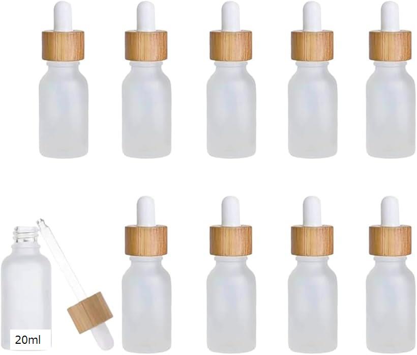 【楽天ランキング1位入賞】アロマ容器 詰め替え おしゃれ オイルボトル スポイトボトル 10本セット(20ml)