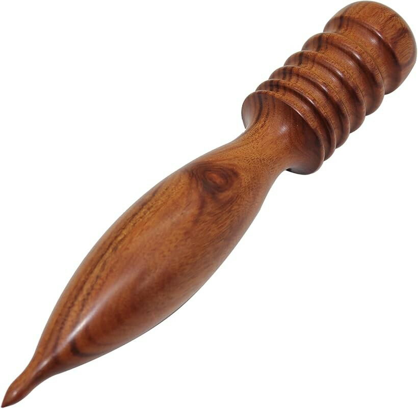 レザークラフト コバ磨き ヘリ磨き ウッドスリッカー a443 ローズウッド (ローズウッド)