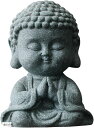 仏像 オブジェ 置物 仏教工芸品 石仏 釈迦 如来 アクアリウム 水槽 虚心合掌
