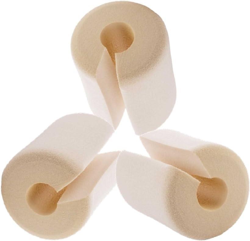 開閉式棚 ドアクッション ドアストッパー 3個セット ドアブロック 扉開放 ゴム (ベージュ)