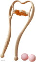 ネックマッサージャー 肩こり 首 ツボ押し 健康グッズ 揉みほぐし neckmassager-orange(オレンジ)