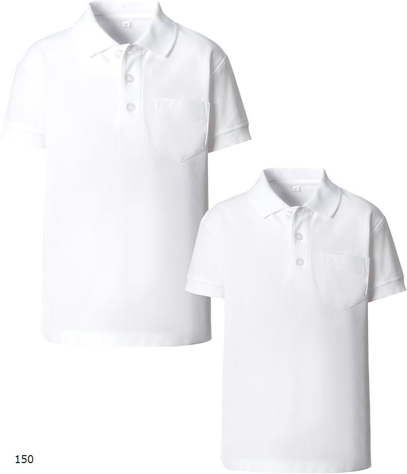 スクールポロシャツ 半袖 / 2枚組 吸汗速乾《ドライで快適》抗菌消臭《清潔感キープ》高機能Locool素材..