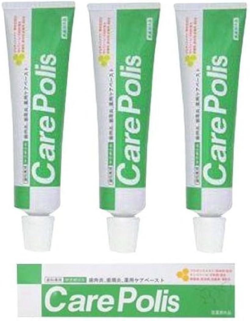 歯科専用 ケアポリス 歯周病 薬用ケアペースト 75g 3本 (3本)