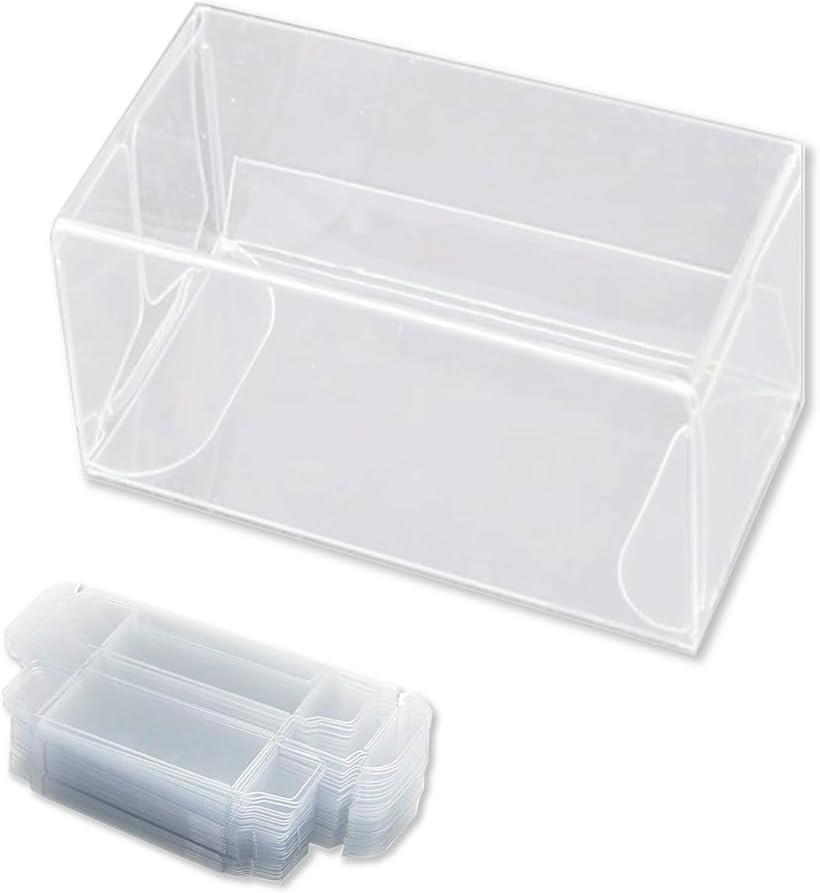 ミニカー 透明ケース 大容量 保管 ディスプレイ コレクション 展示 クリア 120枚セット