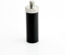15mmマイクロロッド 1/4ネジ付き 長さ1.5インチ 標準スクリュ 撮影補助ツール 15mmx19.7mm 直径x高度 -054(黒)(2)