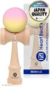 【楽天ランキング1位入賞】Heart Beat’s けん玉 競技用けん玉 剣玉 けんだま Kendama マット塗装 ツートン(パープル/イエロー)