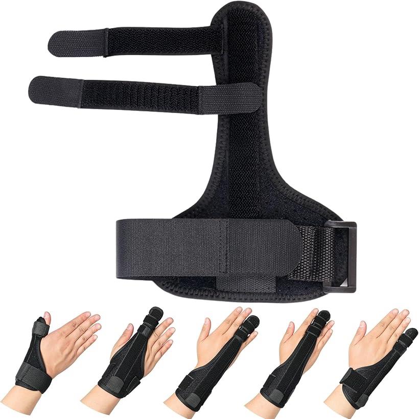 親指サポーター 親指付け根サポーター 固定 スポーツ 家事 仕事 フリーサイズ 左右兼用 男女兼用 固定..