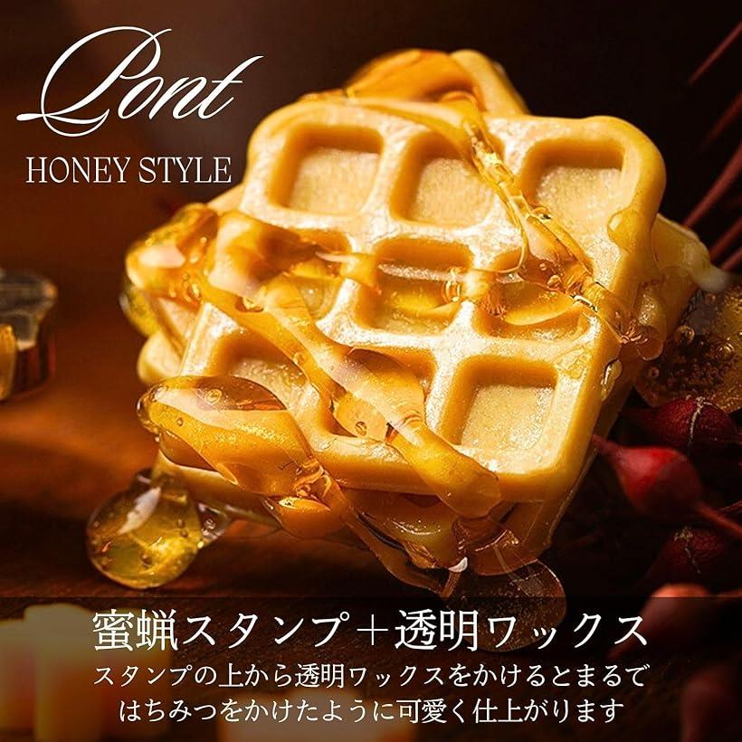 シーリングスタンプ ワッフル シーリングワックス 封蝋 焼き菓子 ヘッド シーリングスタンプヘッド プレゼント ギフト 手紙 封筒 四角(ワッフル(四角型))