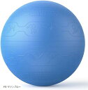 バランスボール 65cm ばらんすぼーる トレーニングガイドパターン付き 厚い ジムボール 椅子 スポーツ 耐荷重300KG アンチバースト空気入れ付き マリン...