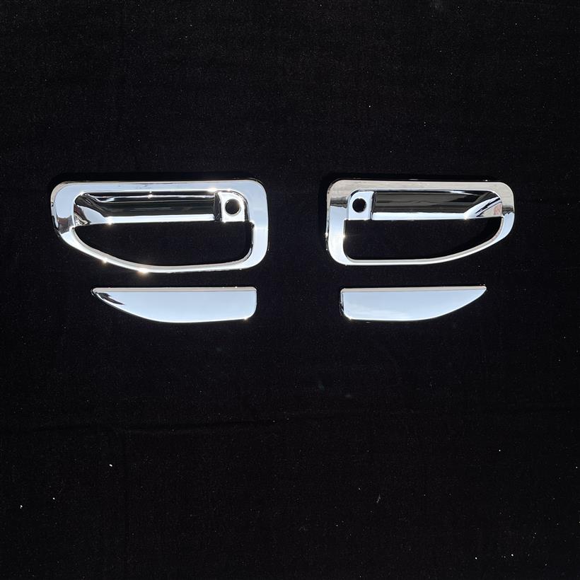 互換品日野 デュトロ2t トヨタ ダイナ メッキカーパーツ サイドドアハンドル グリップ カバー ガーニッシュ 左右セット トラック用品 外装 トラック部品