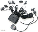 フラッシュ ライト ストロボ LED 12V キット スイッチ付き 爆光 高輝度 車 トラック デコトラ(ホワイト)(2)