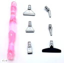 モデルノ ラ テール ペインティングペン ダイヤモンドアート ラウンドペン 多機能 ハンドメイド 樹脂 アタッチメント DIY 70-364-AP(ピンク)