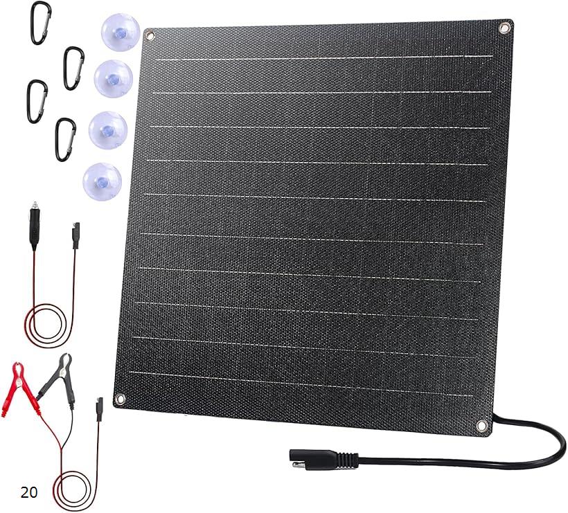 ソーラー充電器 おたすけソーラーキッドパネル20W 15mケーブル ソーラー充電器 おたすけソーラーキッドパネル20W 15mケーブル