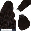 人毛 ring loop hair チップエクステ レミーエクステ カラー ウィッグ エクステンション 50本 20inch 50cm(2#, 20inch 5...