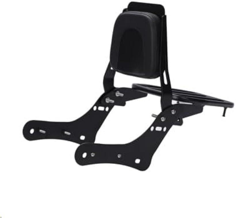 【楽天ランキング1位入賞】カワサキ バイク 用 バルカン バックレスト シーシーバー メッセンジャー S 650 VN650 2015-2020年 Kawasaki リアシーシーバー 助手席 背もたれ リアキャリア 荷物ラック付き カスタム