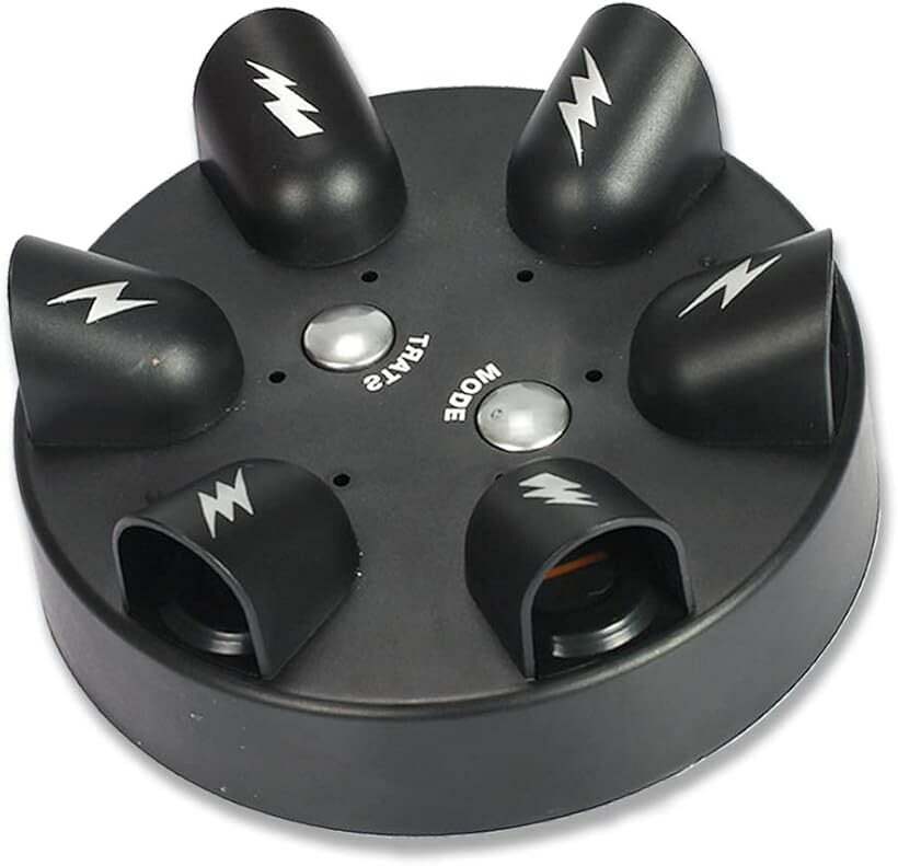 ビリビリ ゲーム ロシアン ルーレット パーティー グッズ 電池式 (ブラック)