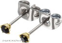 メンズ チタンピアス 金属アレルギー 安心 対応 医療用ポスト ファーストピアス かぶれない つけっぱなし プチプラ福耳 セカンドピアス レディースゴールドオニ...