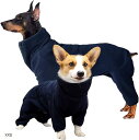 犬 服 ペット服 フリース 防寒着 コート 暖かい ベスト 小型犬 中型犬 大型犬(ネイビー, XXS)