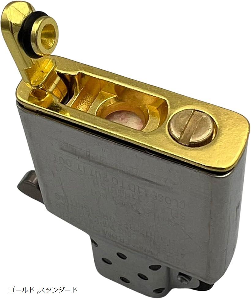 ジッポー用 揮発防止 メタルパッド 高密閉Oリング 高精度加工 フリント収納可 ライター用 蒸発防止 密..