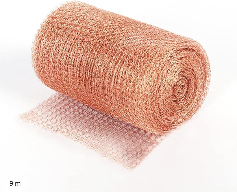 【楽天ランキング1位入賞】銅メッシュ シート コウモリ ネズミ ナメクジ 鼠 侵入防止 9m (9m, 9m)