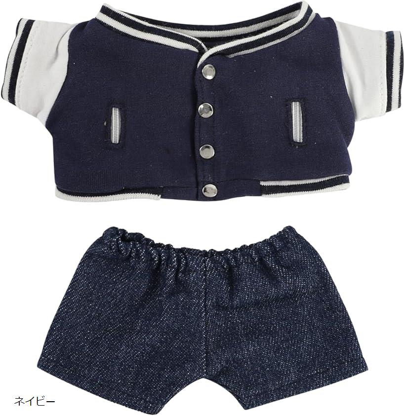 バリエーションコード : 2b9j2uwy00商品コード2b9j4o2oq0商品名ぬい服 ぬいぐるみ服 スタジャン ズボン 人形ブランドAXLUCEカラーネイビーサイズ等20cmぬいぐるみ用のスタジャン・ズボンのセットです。「 適用サイズ ...