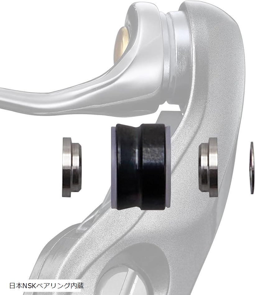 ラインローラー チタン製 シマノ スピニングリール 専用 高回転性 高強度 ステラ/ツインパワー XD ヴァンキッシュ/エクスセンス/ストラディック/ヴァンフォード/ソアレ/BBX 965 (日本NSKベアリング内蔵, One)