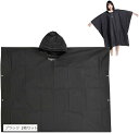 フード付きポンチョ 非常用 着替え 簡易トイレ 目隠し 透けない 男女兼用 ブラック 2枚セット 災害 防災 防寒 アウトドア レインコート レジャーシート(ブ...