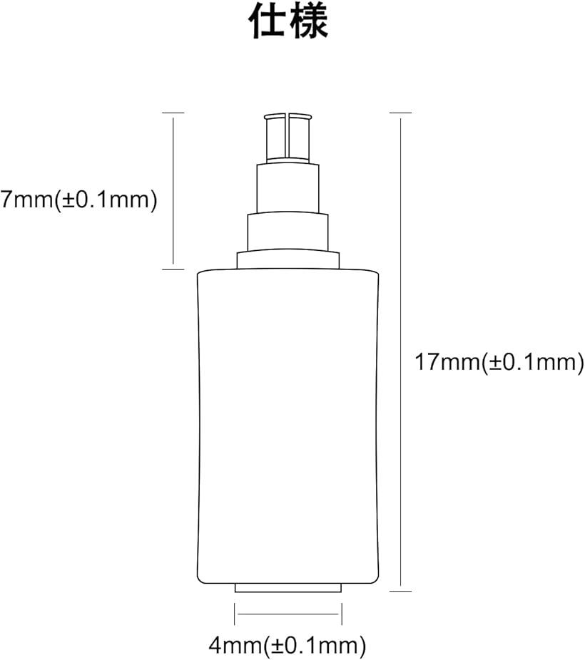 IE40-MMCX 変換コネクター コネクターキット ゼンハイザー用 Pro用 オス to MMCXコネクタ メス 2個セット(ブラック, IE40用（オス）to MMCX（メス）)